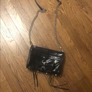 Rebecca Minkoff MAC - Black Patent Leather